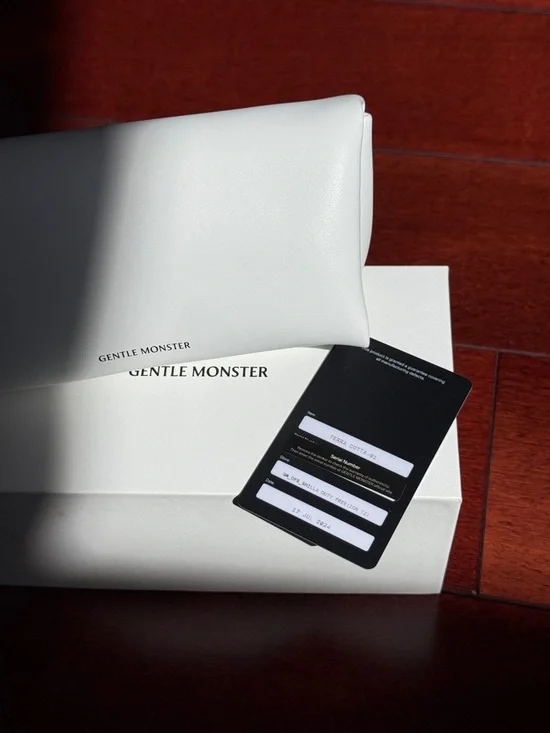 Gentle Monster Black Terra Cotta Sunglasses - Picture 8 of 10